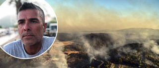 Eskilstunaföretagaren bekämpar bränderna i Turkiet: "Första dagen jag ser himlen"