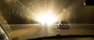 "Förhoppningsvis kommer ljuset i tunneln inte från mötande tung trafik"