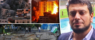 Uppsalabo fast i Gaza: "Explosionerna är fruktansvärda"