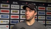 TV: Petterström om spelet mot HV71