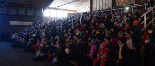 Fullt hus på luciashowen