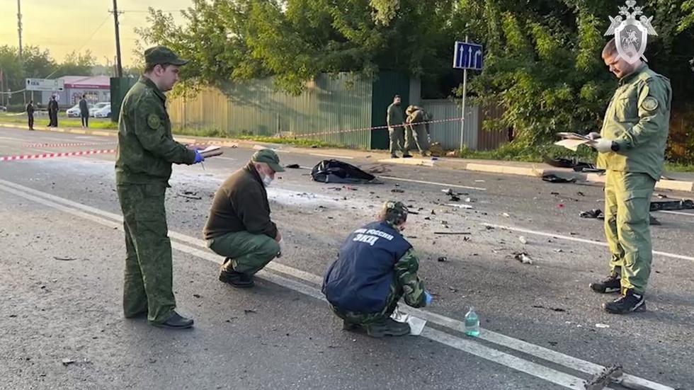 Den 21 augusti 2022 exploderade en bil utanför Moskva. Den regimlojala journalisten Darja Dugina, dotter till den högerextreme ideologen Aleksandr Dugin, dödades. Arkivbild.