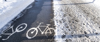 Bra skött längs cykellederna i Linköping