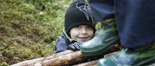 Roliga aktiviteter i skogen för barnen