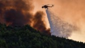 "Mycket extrem" brandfara i Grekland