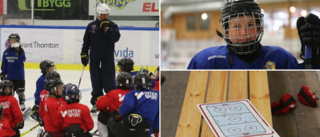 Leken och glädjen i centrum när Visby Romas sommarhockeyskola var tillbaka