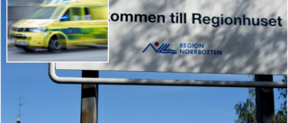 Regionen slår tillbaka • Ambulanschefen: Höga resurser jämfört med andra regioner • Erkänner hög belastning i Luleå
