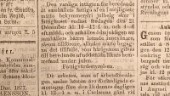 Lucköppning i arkivet – 8 december 1877