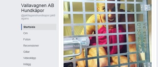 Reklambild med kvinna i bur på Facebook väcker starka reaktioner