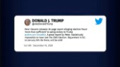 Utredare: Trumps tweet manade till upplopp