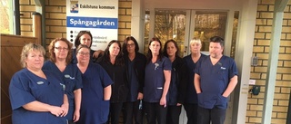 Undersköterskor i Eskilstuna i protest mot nerdragningar