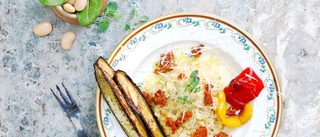 Middagstips: Risotto med rostade medelhavsgrönsaker och lättorkade tomater