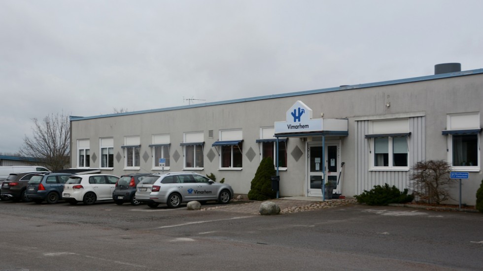 Fastigheten på Lögstadsgatan i Vimmerby har varit i Vimarhems ägo och bolagets huvudkontor i nära 20 år.