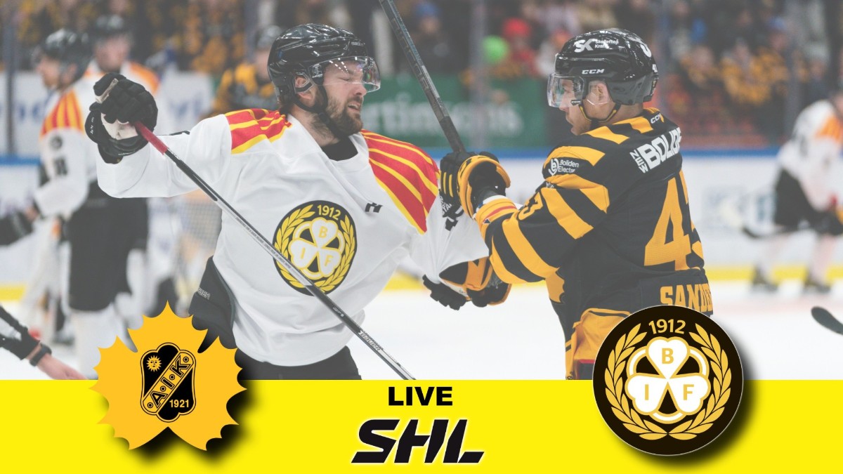 LIVE: Kan AIK fortsätta på vinnarspåret? • Brynäs på besök i Skellefteå ...