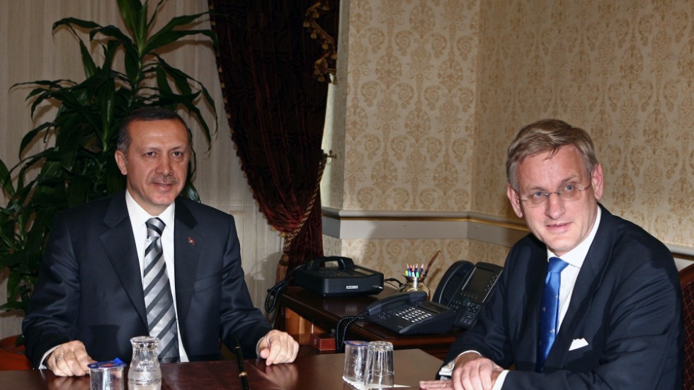 Erdogan och Bildt 2008. 