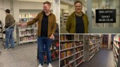 TV: Här invigs Baldergymnasiets nya skolbibliotek • Hälften av böckerna har gallrats bort