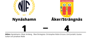 Åker/Strängnäs slog Nynäshamn på bortaplan