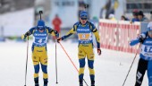 Sverige fyra igen i stafetten