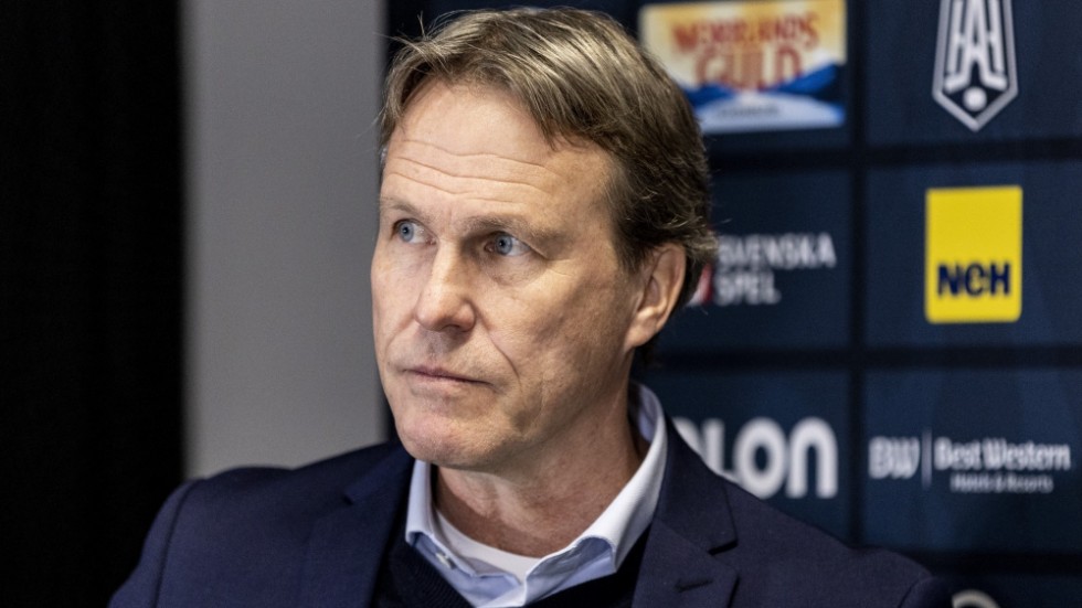 "Det är tufft", säger Djurgårdens tränare Johan Garpenlöv om klubbens förlusttrend. Arkivbild.