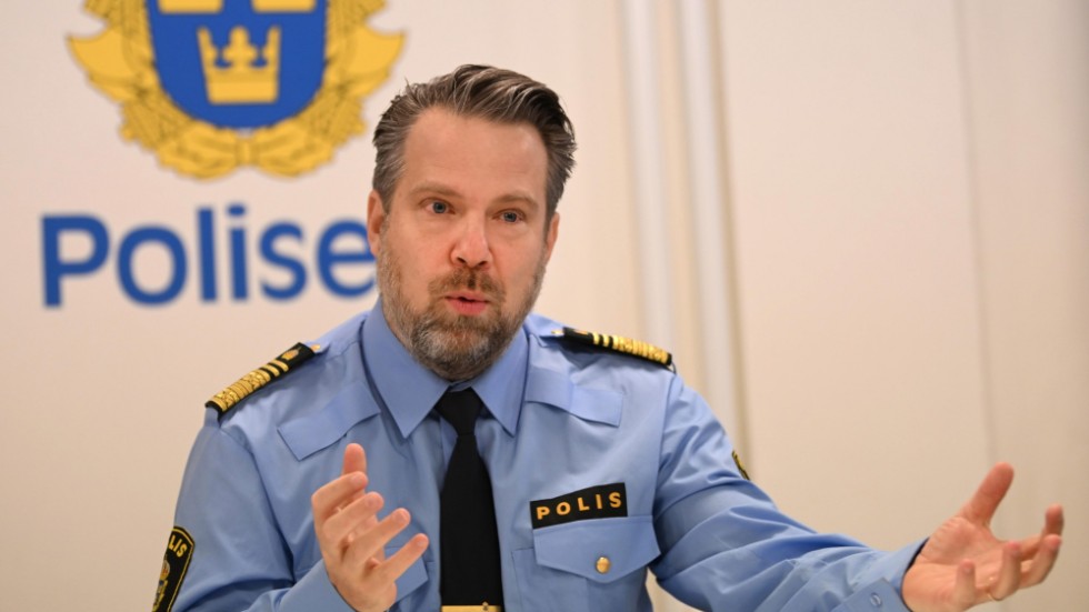 Johan Olsson, chef för polisens Nationella operativa avdelning (Noa).