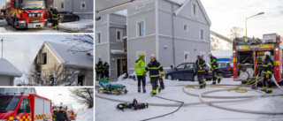 En person avliden i brand i Umeå