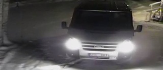 Polisen efterlyste vit skåpbil – man identifierad