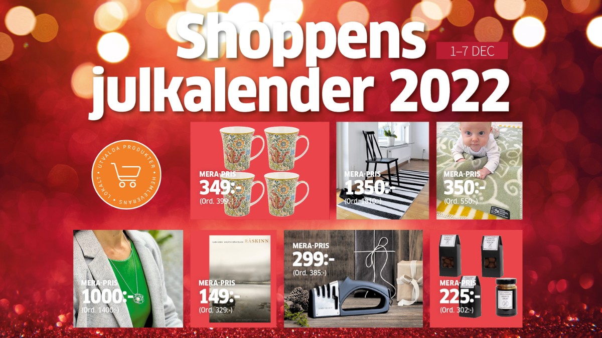 Julkalender shop 2022