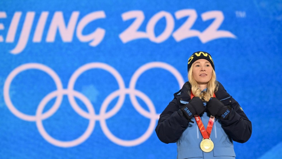 Det blev OS-guld för Jonna Sundling. Arkivbild.