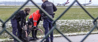 Tysk polisrazzia mot klimataktivister
