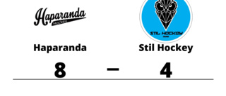 Haparanda slog Stil Hockey på hemmaplan