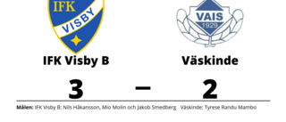 Uddamålsseger för IFK Visby B mot Väskinde