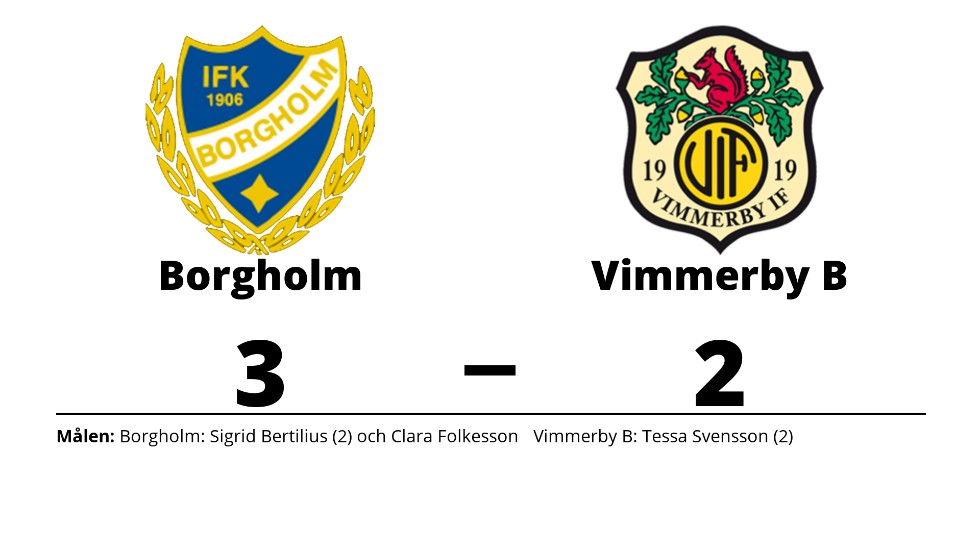 IFK Borgholm vann mot Vimmerby IF B