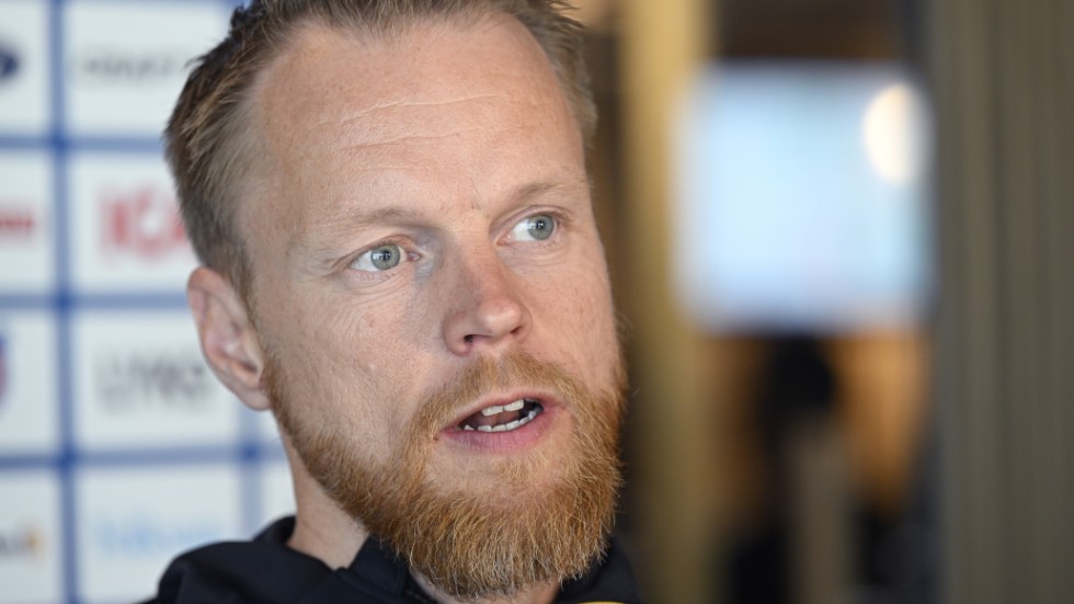 Anders Byström, svensk landslagschef för längdskidor, i samband med presentationen av årets A-lagstrupp.