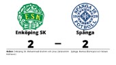 Enköping SK och Spånga kryssade efter svängig match