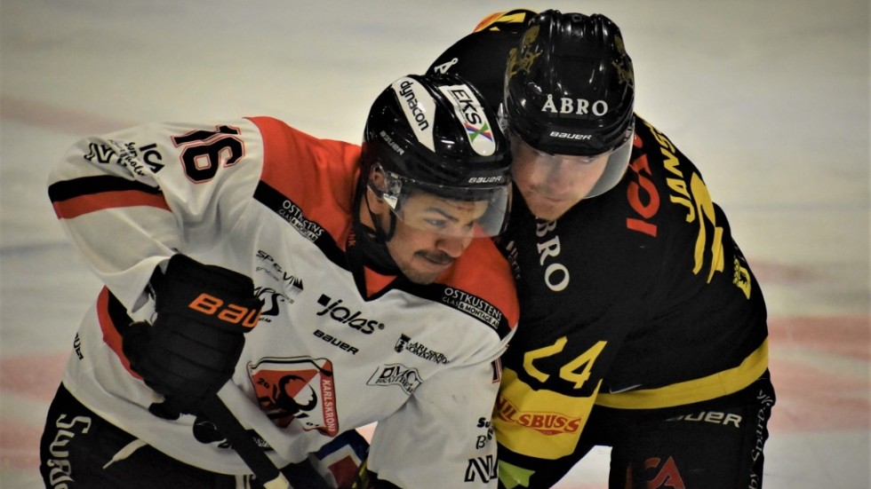 "Head to head". Vimmerby Hockey har förlorat båda mötena mot Karlskrona den här säsongen. 