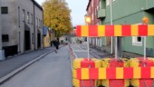Julklappen till bilisterna på Köpmangatan: Hindret tas bort tidigare än beräknat