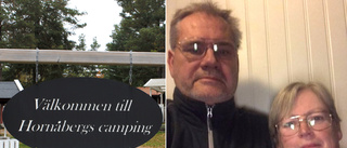 Paret tar över campingen: "Skräckblandad förtjusning"