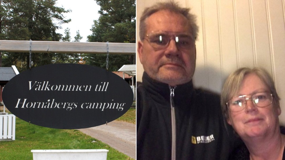 Gamlebyparet Michael Römberg och Lena Berg är sedan två år tillbaka långliggare på Hornåbergs camping. Nu har de bestämt sig för att ta över driften efter Modi Kinda AB.