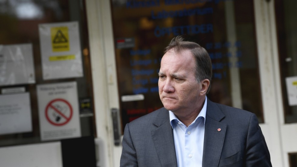 Statsminister Stefan Löfven (S)