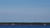 Kustbevakningen syns utanför Västervik