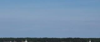 Kustbevakningen syns utanför Västervik