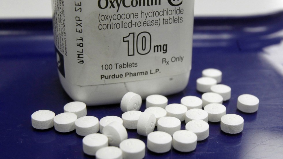 Det smärtstillande läkemedlet Oxycontin. Arkivbild.