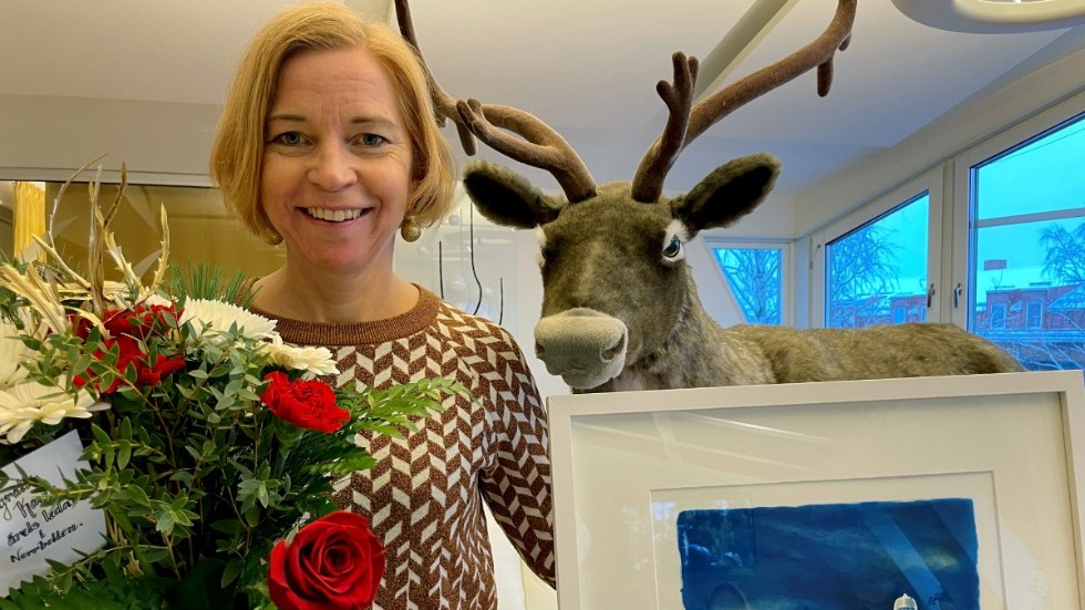 "Enormt hedrande", säger Karin Bodin, vd Polarbrödgruppen, som utsetts till Årets ledare i Norrbotten 2020. Priset delas ut av Norrbottens Affärer i samarbete med I.o.h organisationsutveckling.