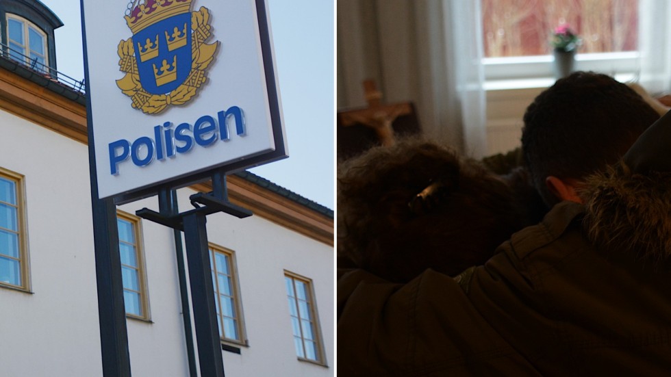 Gränspolisen i Kalmar har haft ett första möte med utvisningshotade familjen Bersisha i Vimmerby på polisstationen.