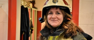 Hon är Övertorneås första kvinnliga deltidsbrandman