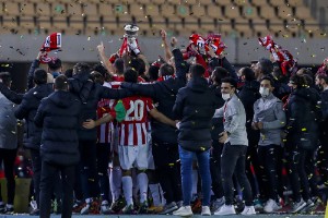 Bilbao cupmästare när Messi såg rött