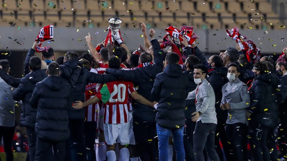 Athletic Bilbao firar klubbens första titel sedan supercupvinsten 2015.