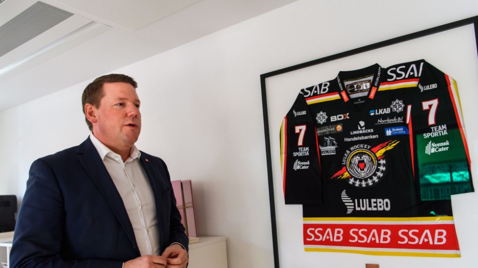 Förbundsordföranden i Svenska kommunalarbetareförbundet (Kommunal), Tobias Baudin, är även en stor Luleå Hockey-supporter.