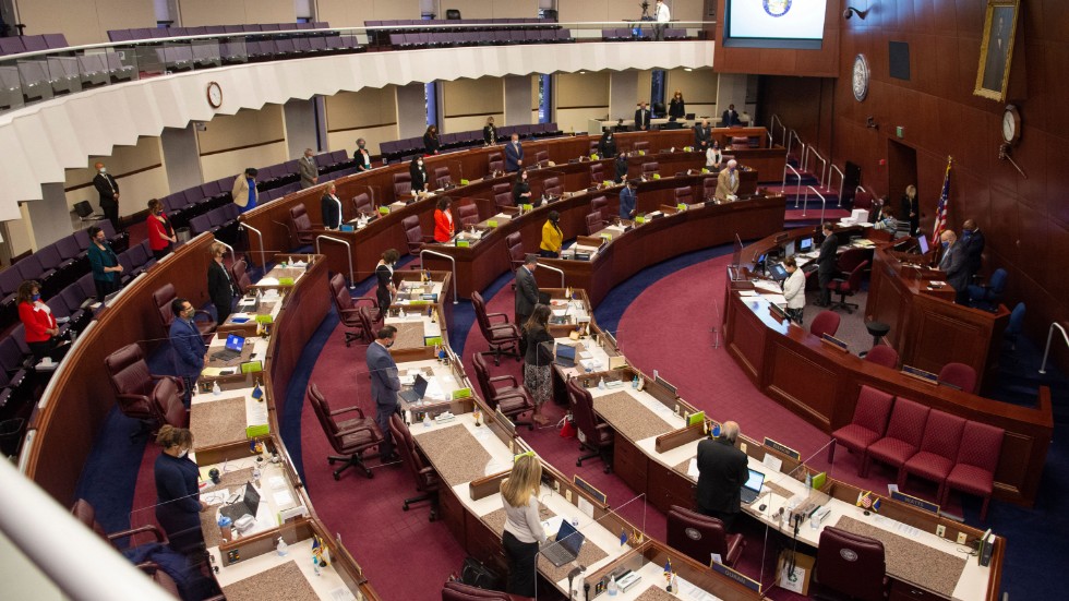 Nevadas underhus fortsätter att ha en majoritet kvinnor efter årets val. Bilden tagen i somras.
