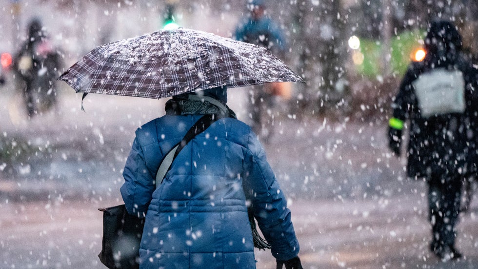 Bakslaget: Snöfall på gång – efter vårbeskedet